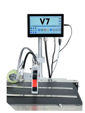 INCODE Automatic V7 7 inch industrial inkjet printer