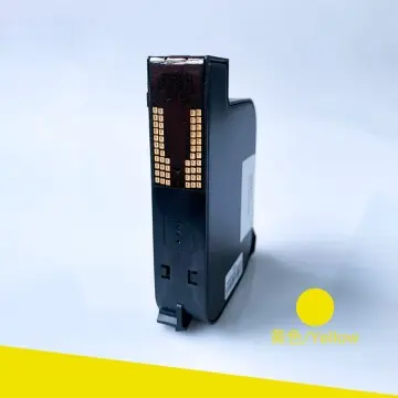 Half-inch Yellow Water-Based Ink Cartridge for TIJ Printers