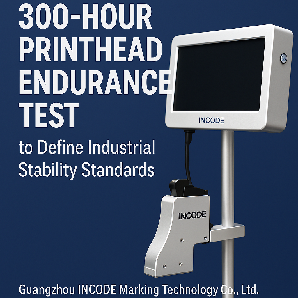 INCODE Begins a 300-Hour Printhead Endurance Test to Build a Clearer Reliability Benchmark for the Industry