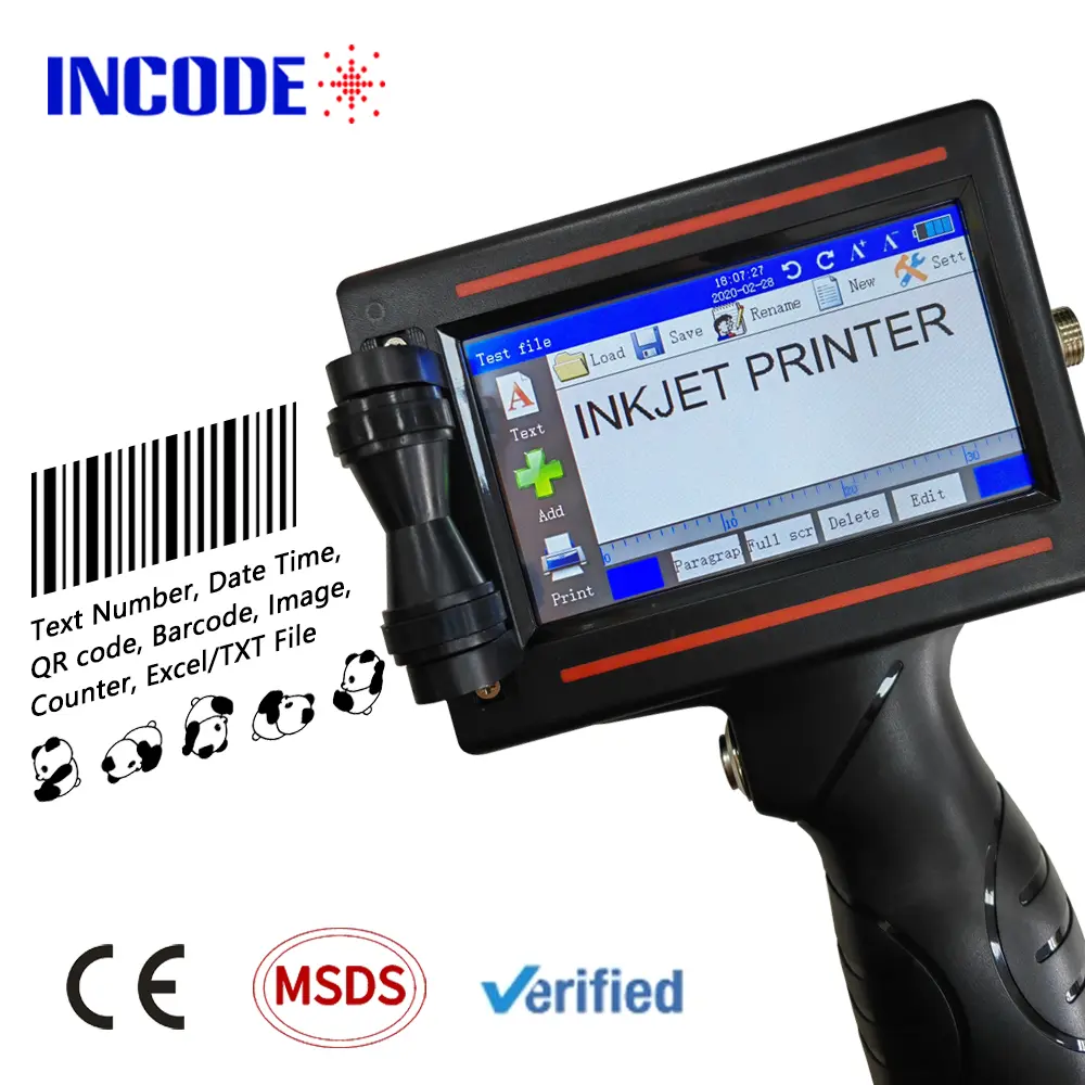 TIJ printer for expiry dates