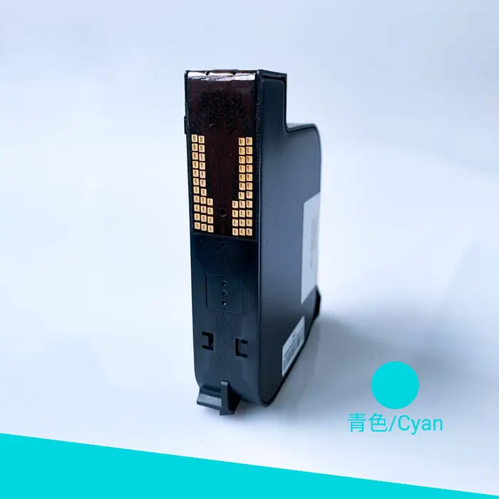 INCODE 45 Half-inch Cyan water-based ink cartridge for TIJ inkjet printer