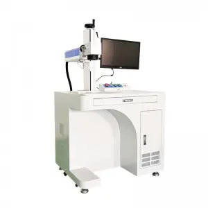 China Manufacture Static Fiber Laser Marking Machine