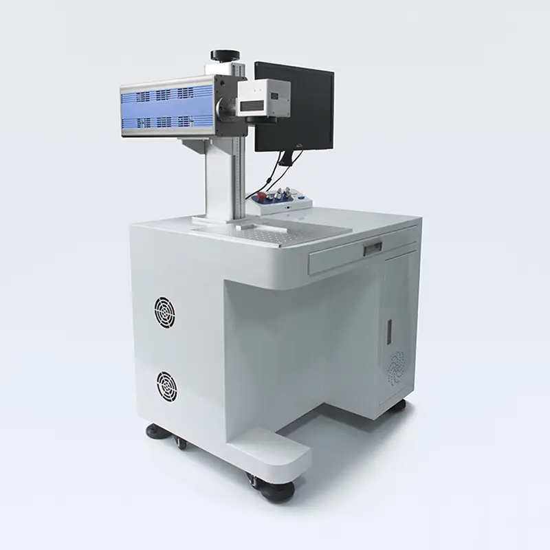 Static Co2 Laser Marking Machine For Plastic PVC PE