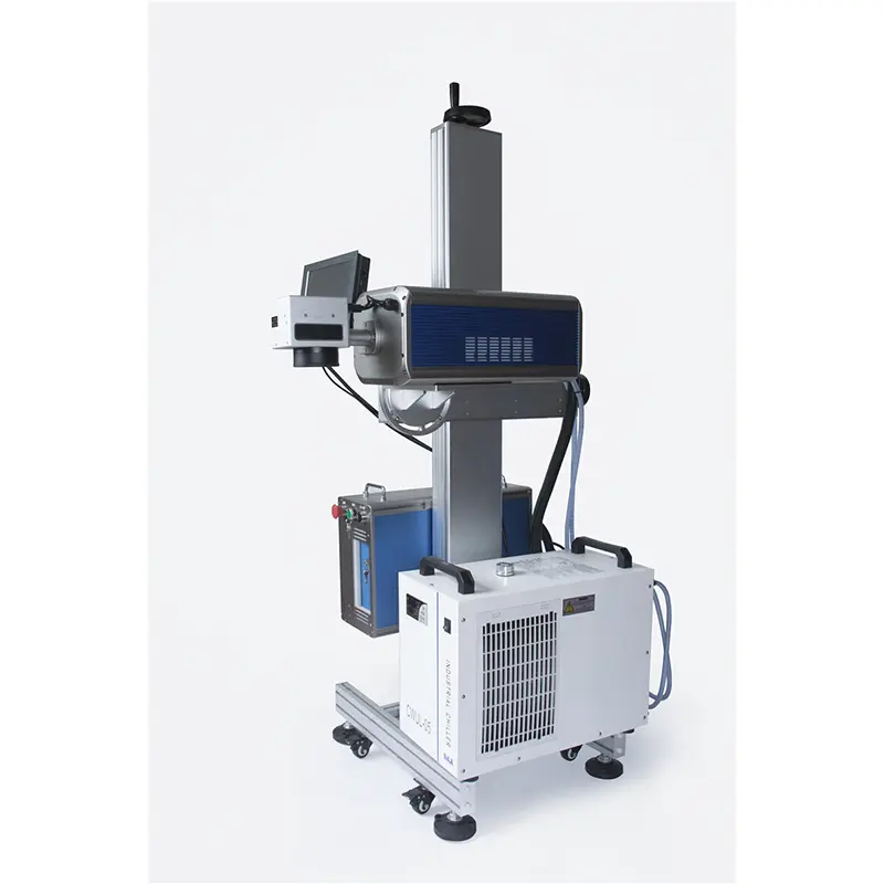 Flying UV Laser Marking Machine For Cable