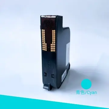 INCODE 45 Half-Inch Cyan Water-Based Ink Cartridge for TIJ