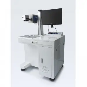 Static Co2 Laser Marking Machine For Plastic PVC PE