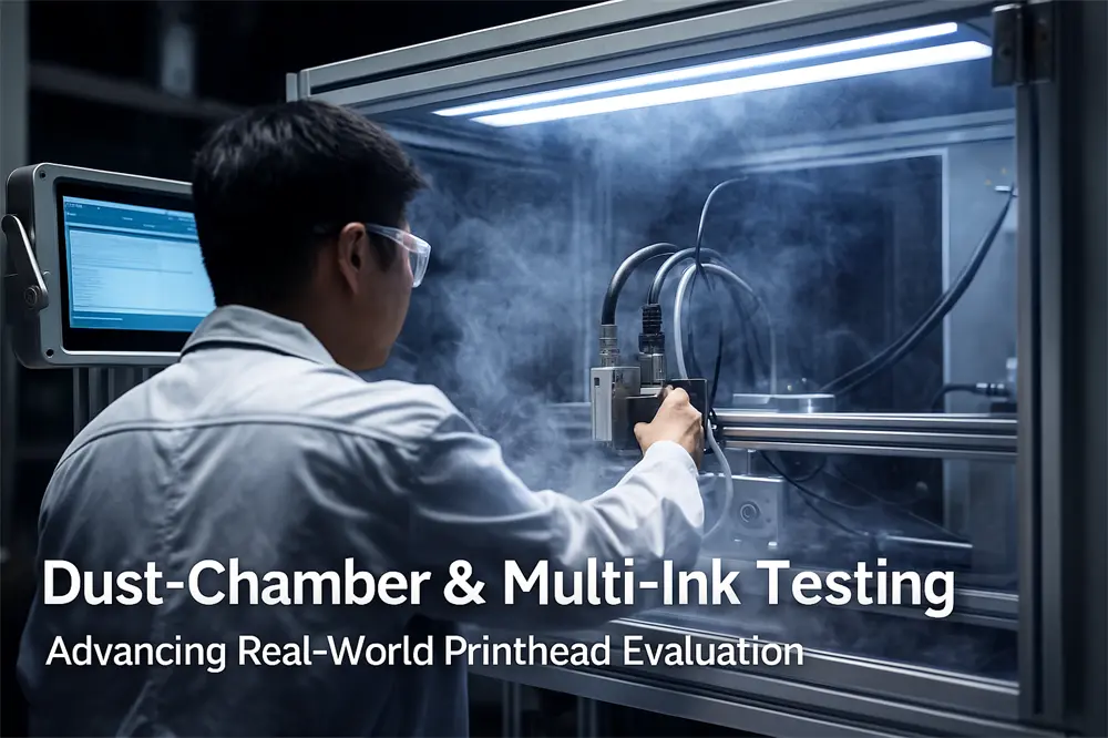 INCODE Introduces Dust-Chamber & Multi-Ink Testing to Advance Real-World Printhead Evaluation