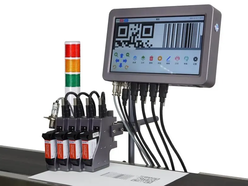 What is the difference between the thermal foaming inkjet printer and the ordinary small characte...
